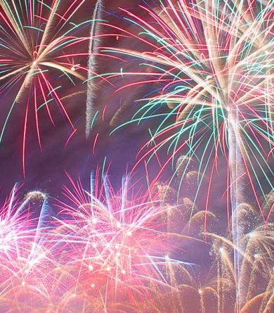 Fireworks in Sarthe and Le Mans