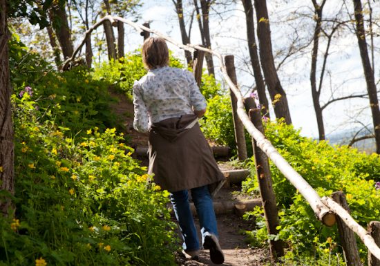 Le lieu d’où l’on admire