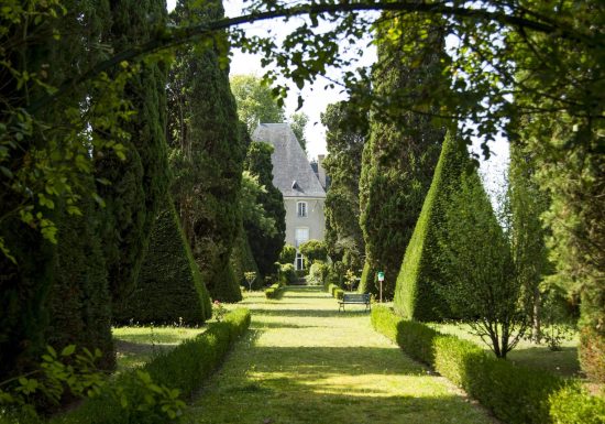 Jardins du château de Bazouges sur le Loir