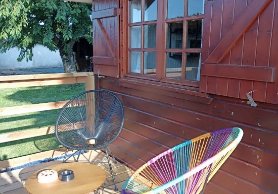 Le chalet à la campagne