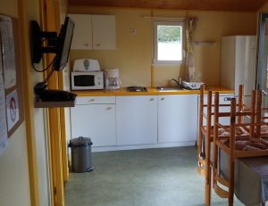 Le Sans Souci campsite – 6 person wooden cottage
