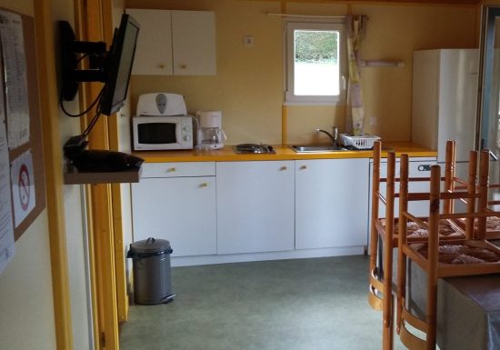 Le Sans Souci campsite – 6 person wooden cottage