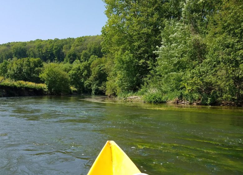 Descente du Loir en canoë – Centre Nautique de Marçon