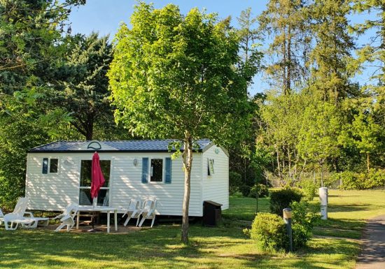 Mobil-home au camping du Port Sainte Marie