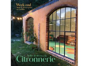 Atelier peinture sur mobilier à la Citronnerie