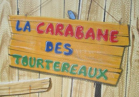 Hébergement insolite La Carabane des Tourtereaux