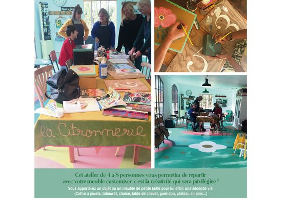 Stage de peinture à l’atelier Citron