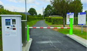 Aire camping-car park de La Bruère sur Loir