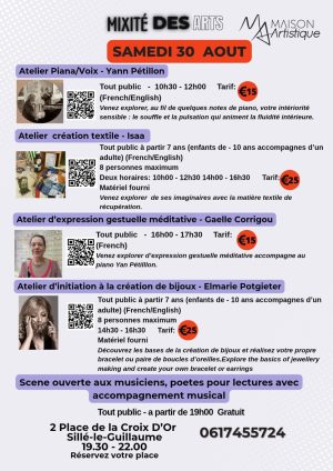 Evénement à la Maison Artistique