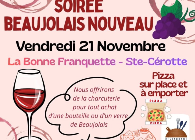 Soirée Beaujolais nouveau