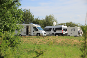Aire de stationnement à Solesmes