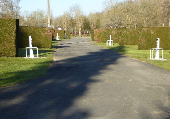 Motorhome service station in Sans Souci campsite