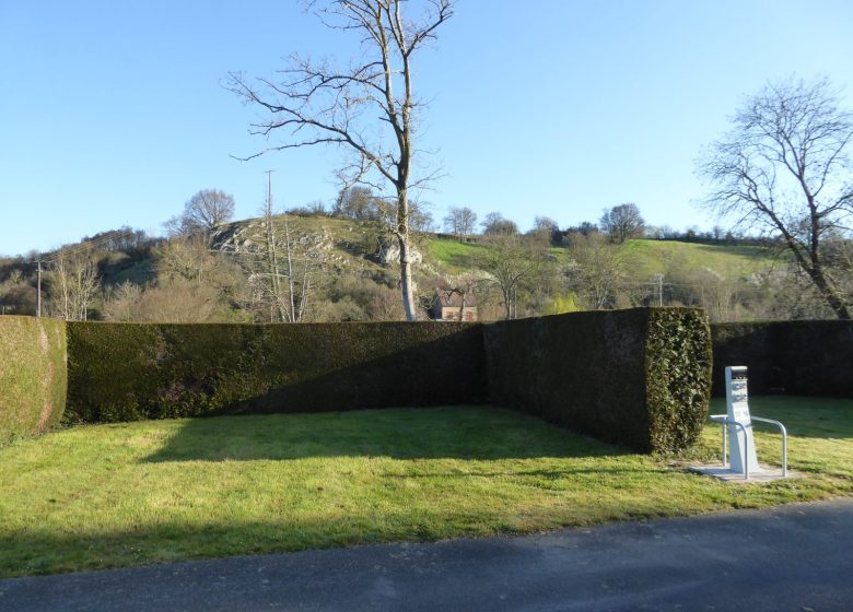 Motorhome service station in Sans Souci campsite