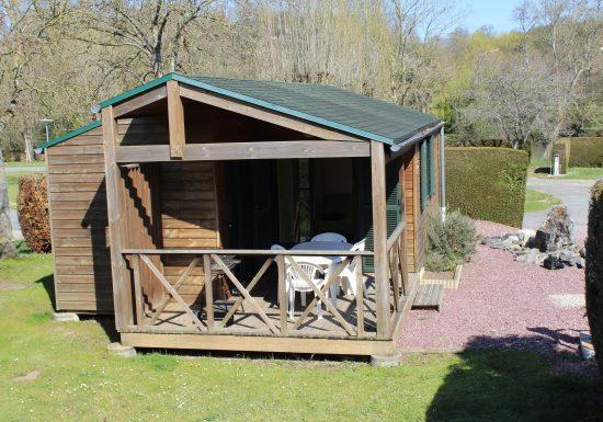 Le Sans Souci campsite – 4 person wooden cottage