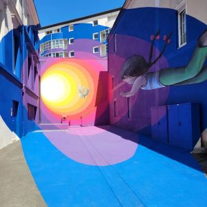 La fresque “Rabbit Hole” de Seth