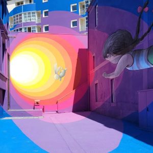 La fresque “Rabbit Hole” de Seth