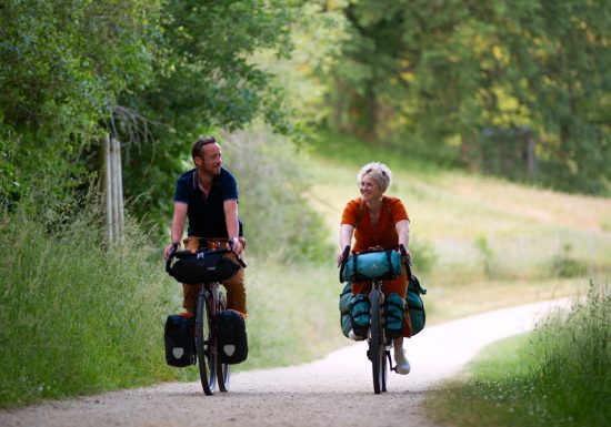 La Vélobuissonnière : voie verte La Flèche – Baugé en Anjou