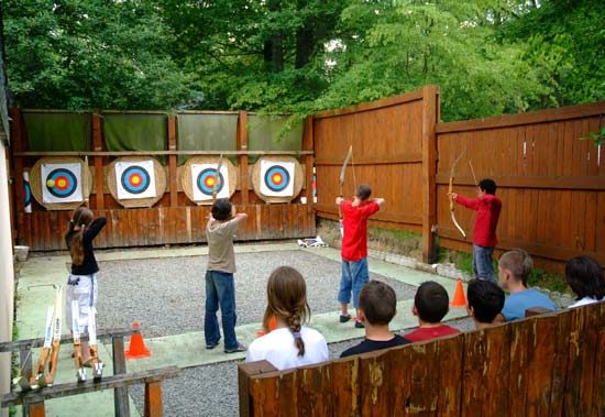 Tir à l’arc – Cercle de Voile au Lac de Sillé