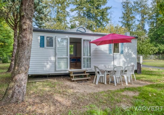 Mobil-home au camping du Port Sainte Marie