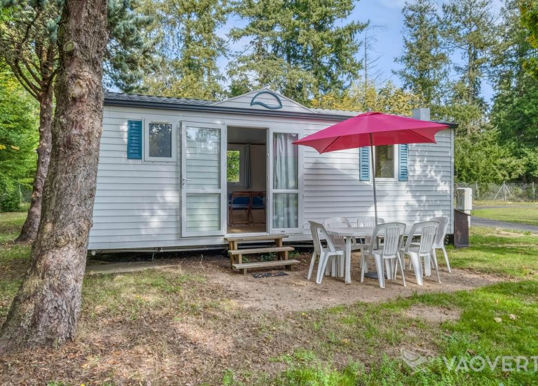 Mobil-home au camping du Port Sainte Marie