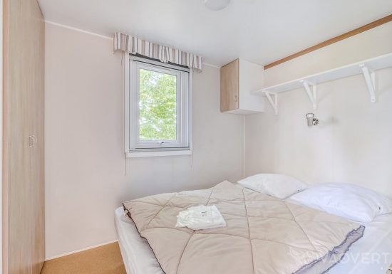 Mobil-home au camping du Port Sainte Marie