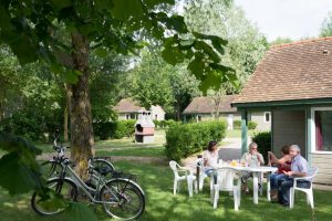 Village de chalets au camping de la Chabotière