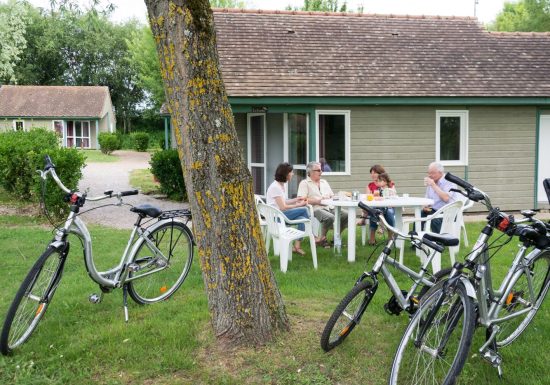 Village de chalets au camping de la Chabotière