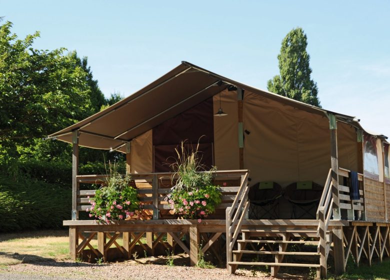 BUNGALOW TOILE LODGE CONFORT – CAMPING DES PORTES DU PERCHE