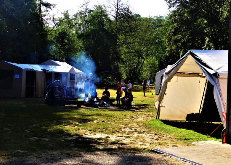 Le Pont nature camping area