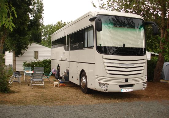 Mobile home au camping Le Septentrion