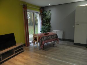 Gîte endroit boisé