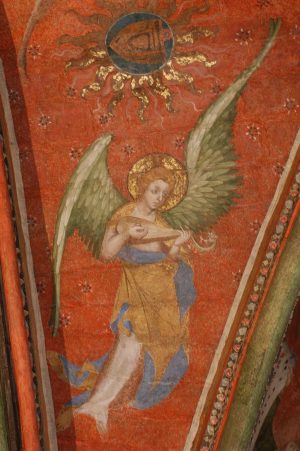 Peintures des Anges Musiciens – Cathédrale Saint-Julien – Le Mans