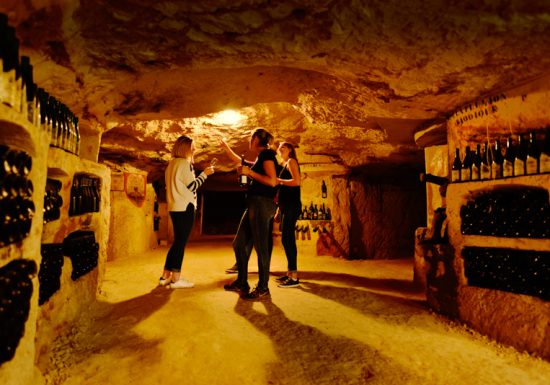 Visite de la cave Bacchus au Domaine Lelais