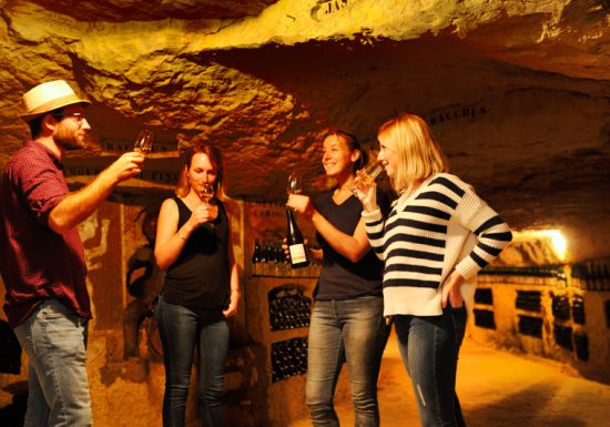 Visite de la cave Bacchus au Domaine Lelais