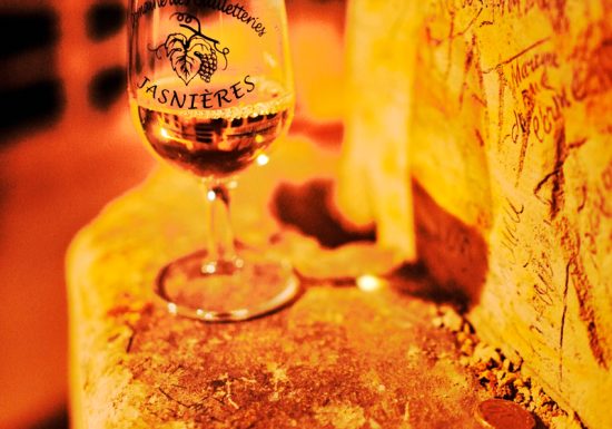 Visite de la cave Bacchus au Domaine Lelais