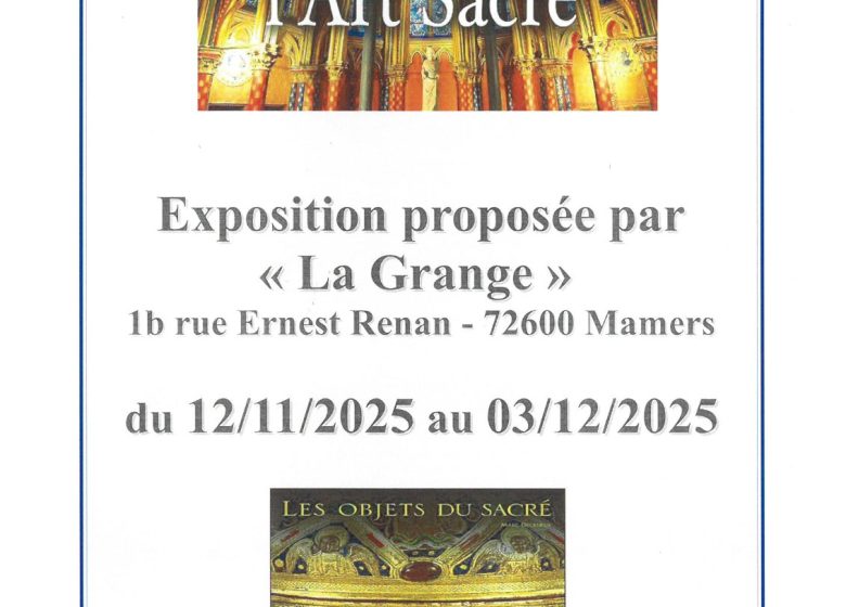 Exposition “Les trésors de l’Art Sacré”