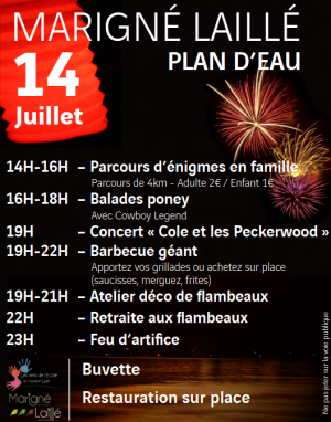 Festivités du 14 Juillet – Marigné-Laillé