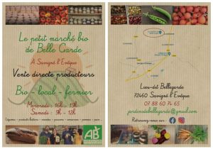 Marché des producteurs bio et locaux de Belle Garde
