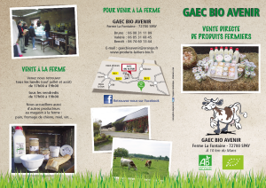 GAEC BIO AVENIR