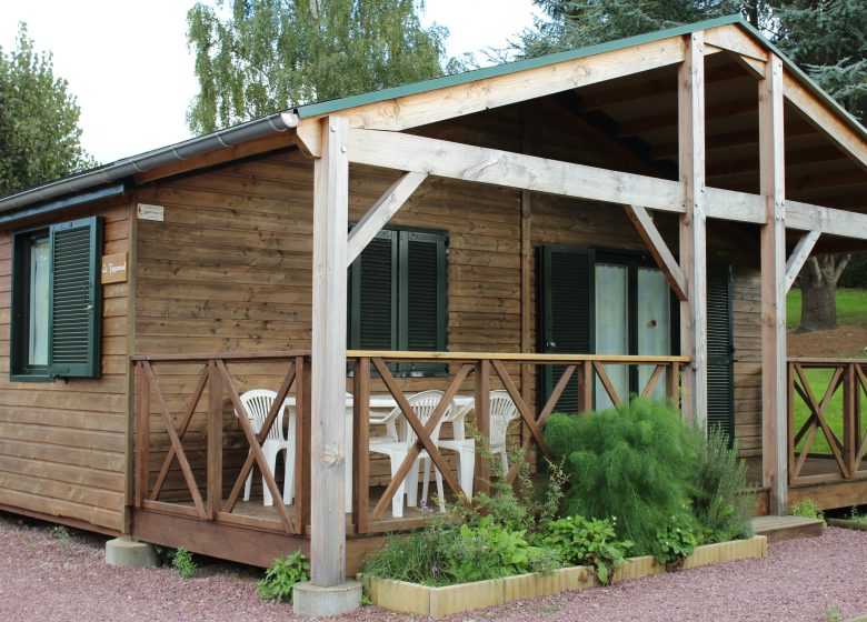 Le Sans Souci campsite – 6 person wooden cottage