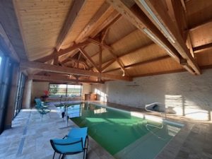 Gîte avec piscine couverte Le Grand Champagne