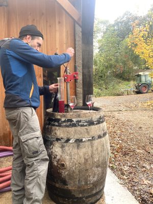 Visite et atelier du Domaine de la Roche Bleue