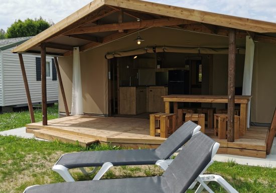 Cotton Lodge au camping Au Bord du Loir