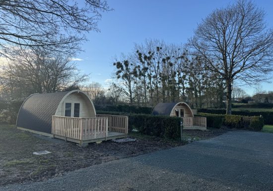 Pods au camping de Conlie