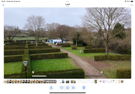 Pods au camping de Conlie