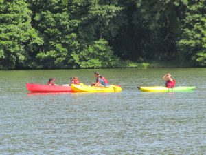 Initiation au kayak sur plan d’eau