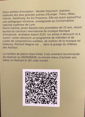 Concerts lyriques exceptionnels