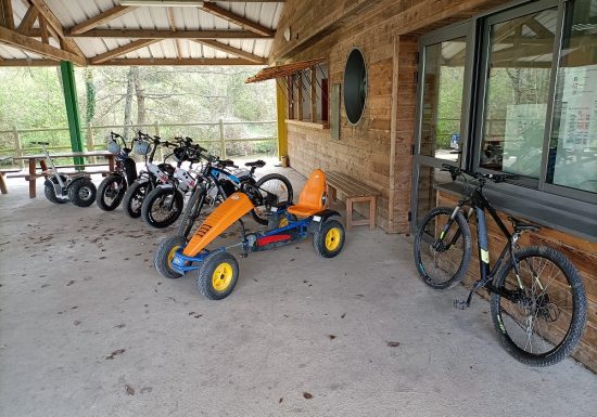 Location kart à pédales à Brûlon