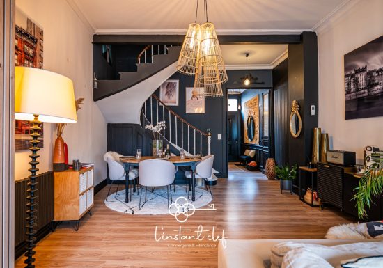 Maison avec terrasse parfaite pour les 24H+GP Moto