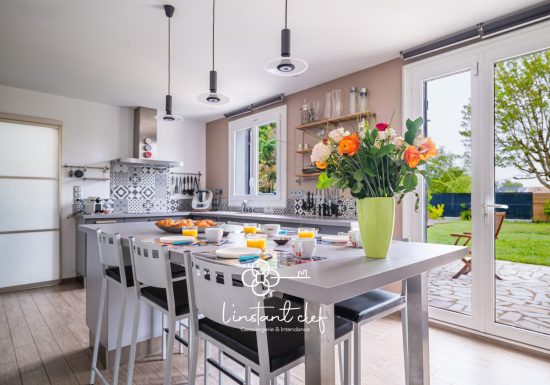 Havre familial avec piscine à deux pas du Mans